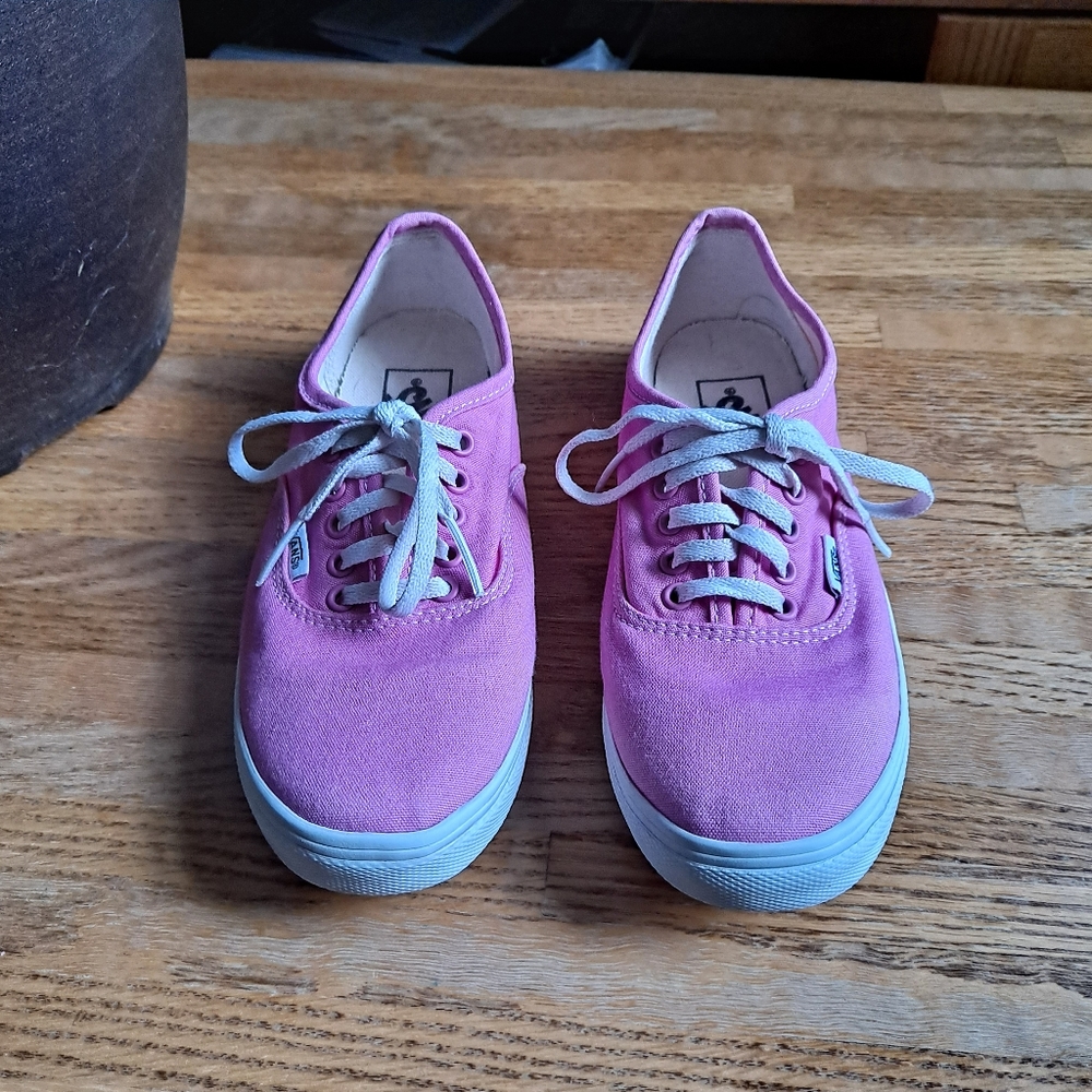 Pink Authentic Vans - Picture 4 of 8